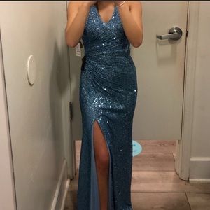 Blue Prom Dress